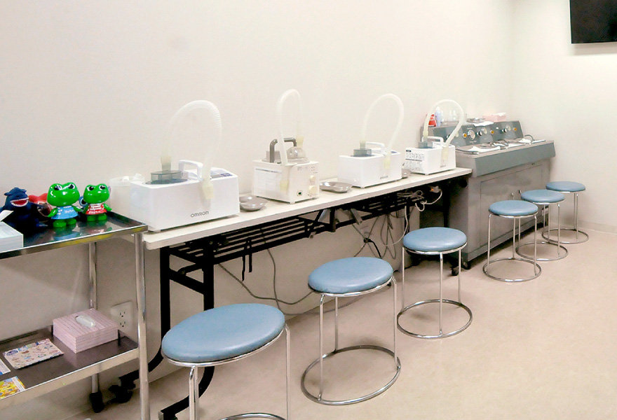 ネブライザーコーナー 写真